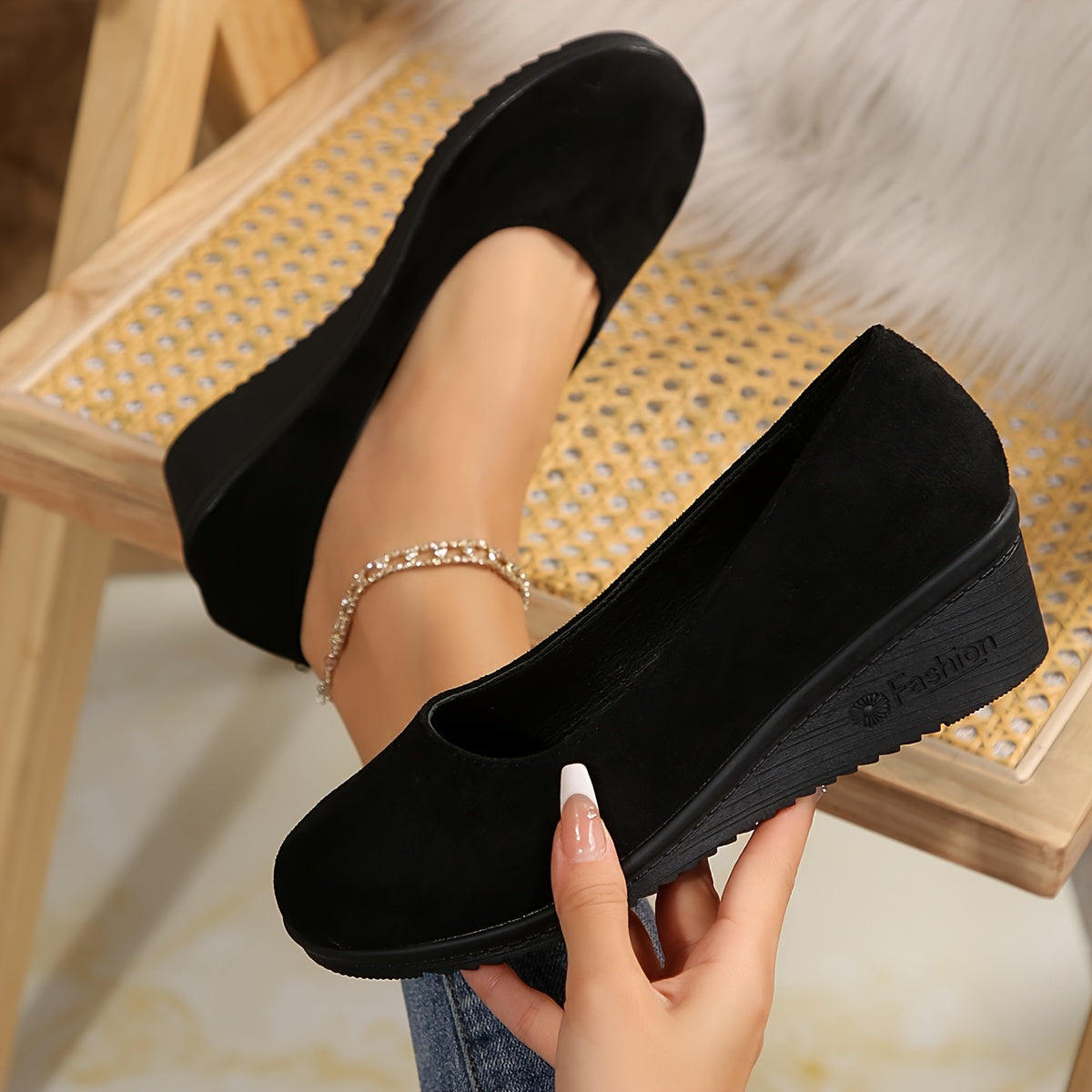 Orthéa™ – Chaussures compensées de soutien pour soulager les douleurs plantaires
