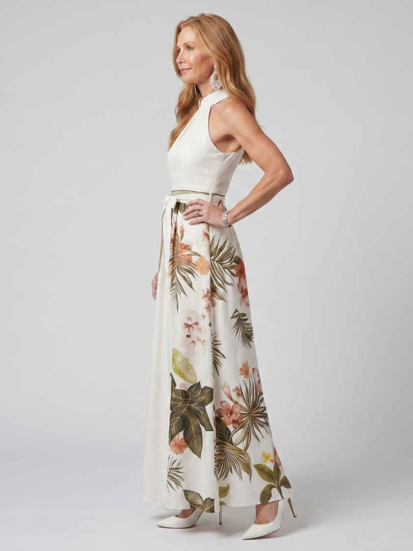 Vanja | Robe Maxi à Décolleté Halter