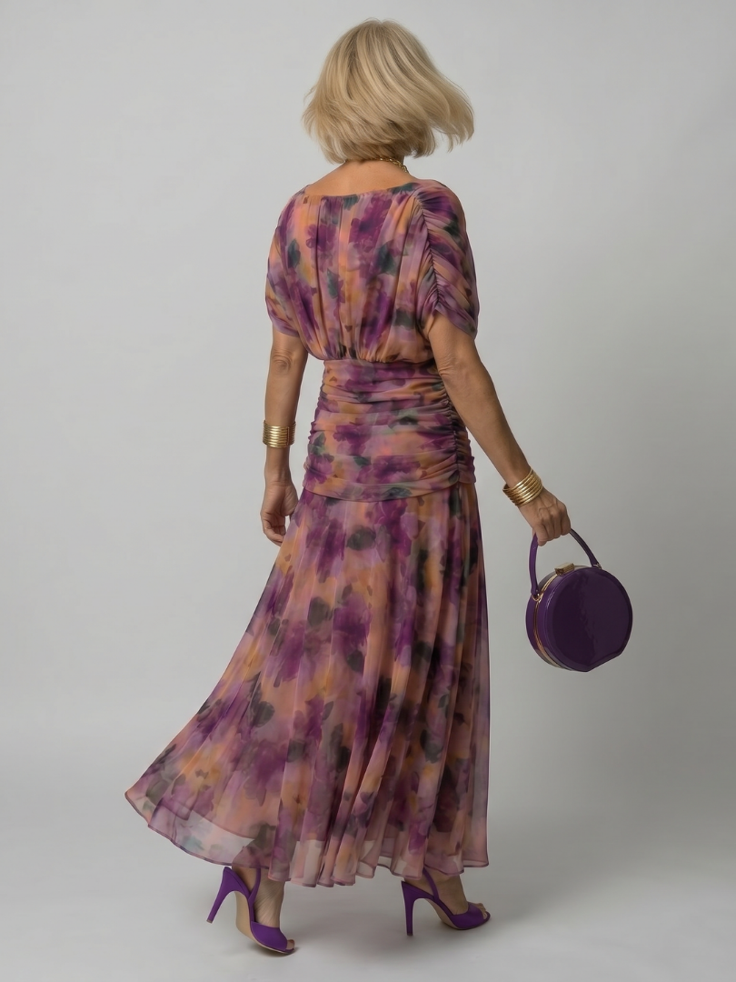 Milena | Robe Midi à Bretelles