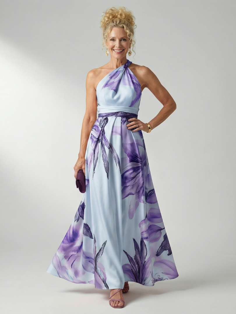 Jasmina | Robe Maxi Fleurie Lagana
