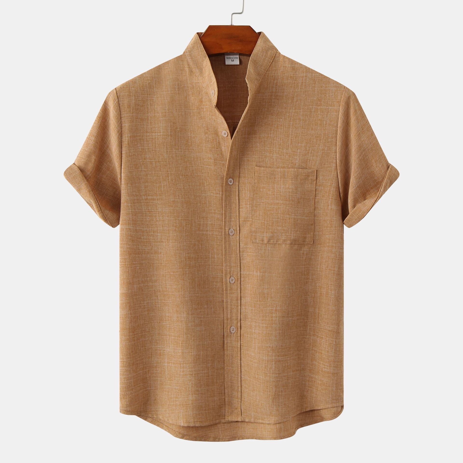 Cazel | Chemise en coton unie avec boutons