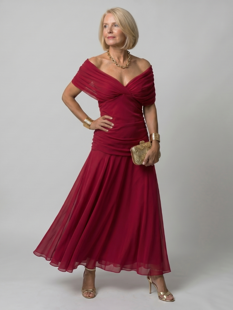 Milena | Robe Midi à Bretelles