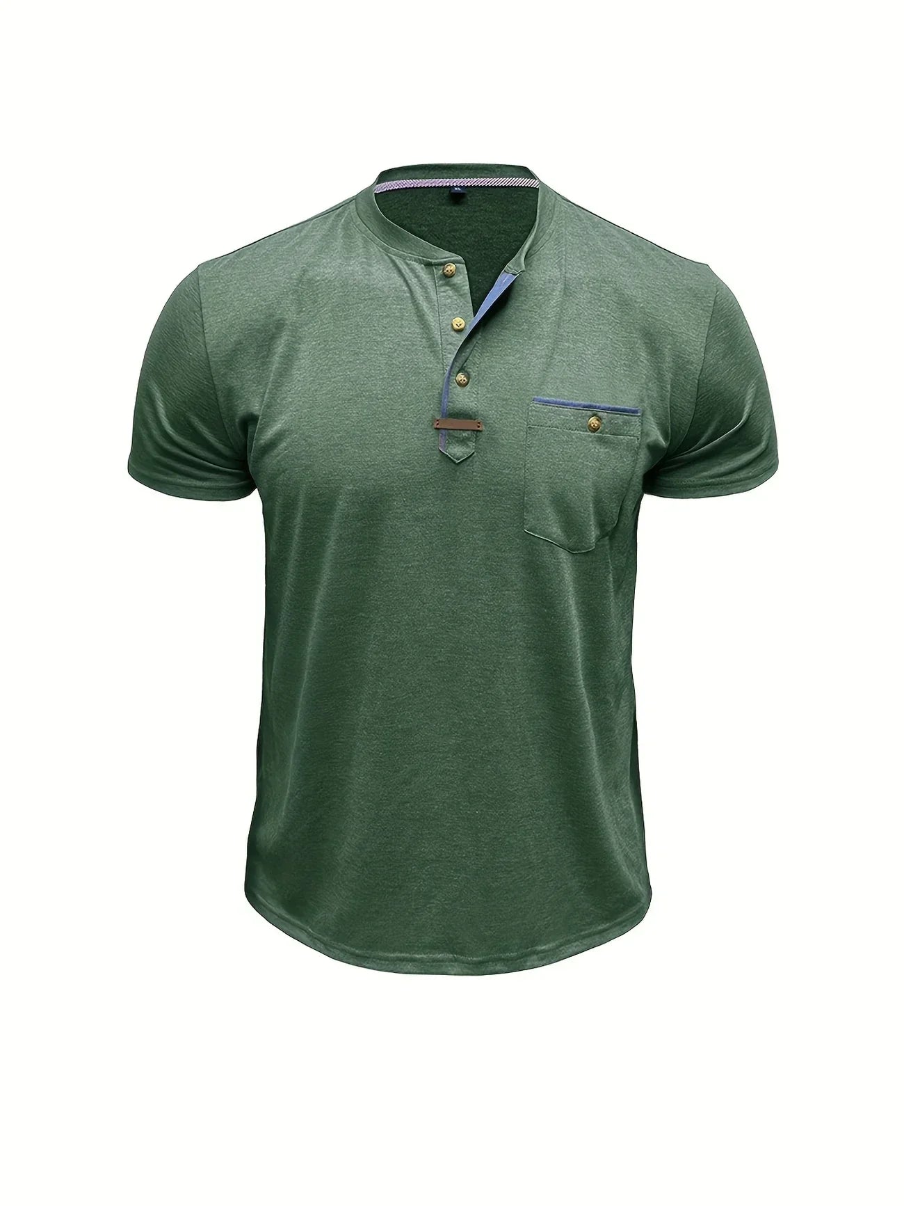 Cazel | T-shirt col rond élégant avec poche