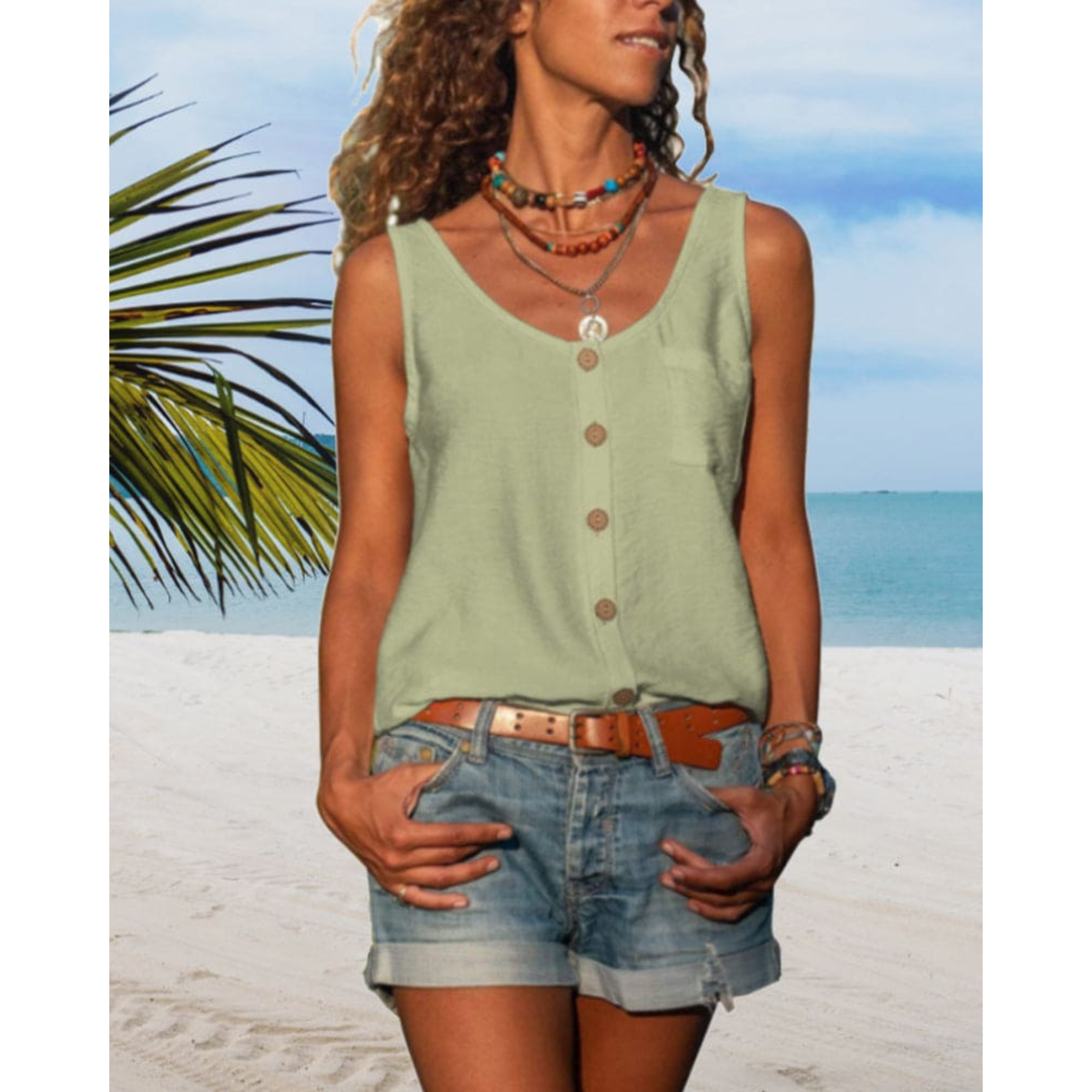 Belinda | Top fluide pour homme | Moderne