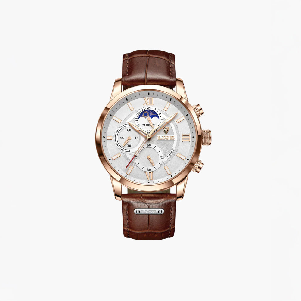 Belluno™ | Montre en Cuir Classique