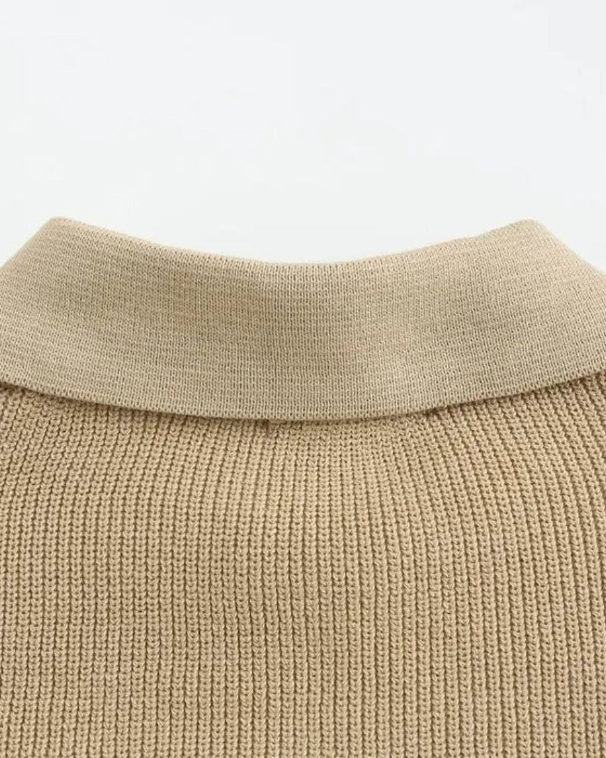 David™ | Pull Polo avec Zip