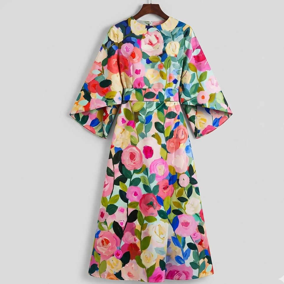Natalija™ | Robe Fleurie Élégante