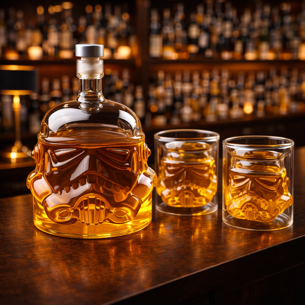 Whisky Set: Bottle and Glasses Collection