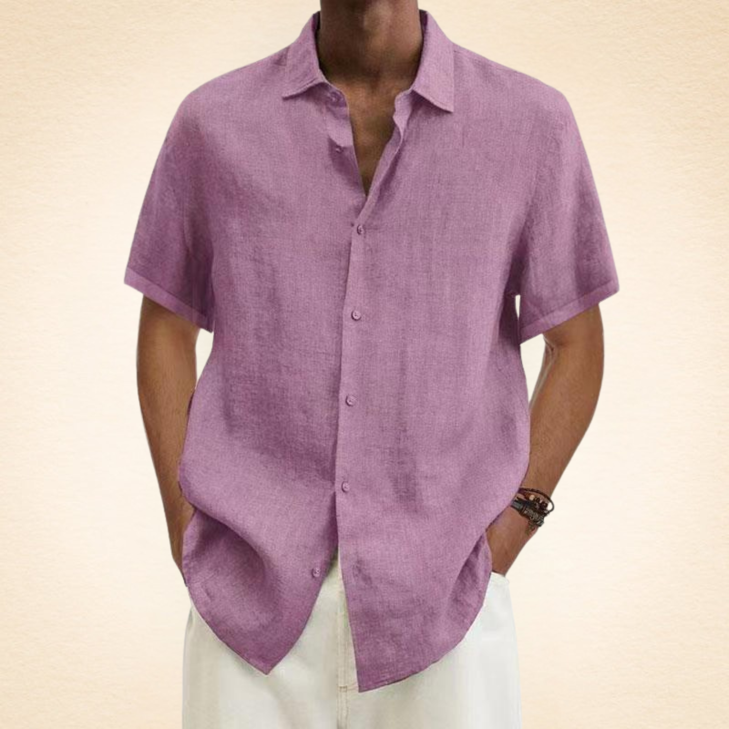 Cazel | Chemise élégante en lin
