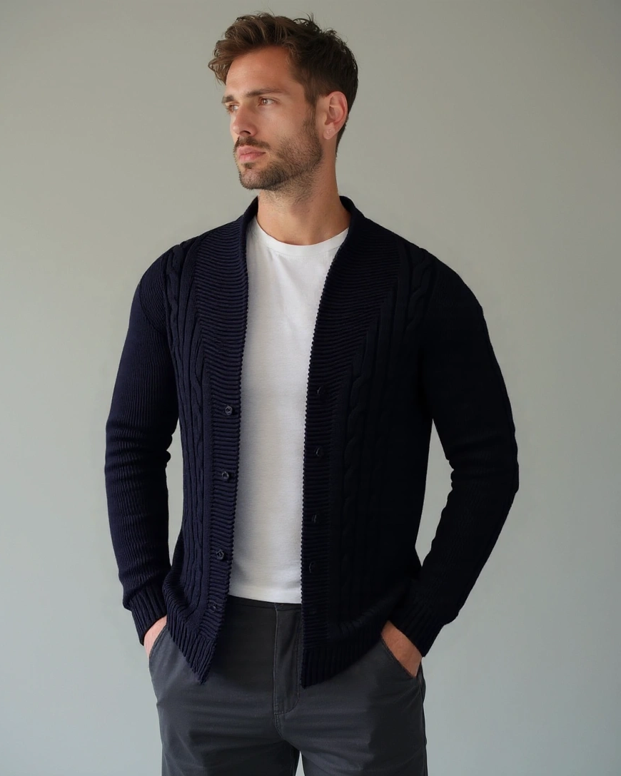 Noah™ | Cardigan Élégant pour Hommes