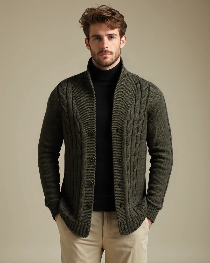 Noah™ | Cardigan Élégant pour Hommes
