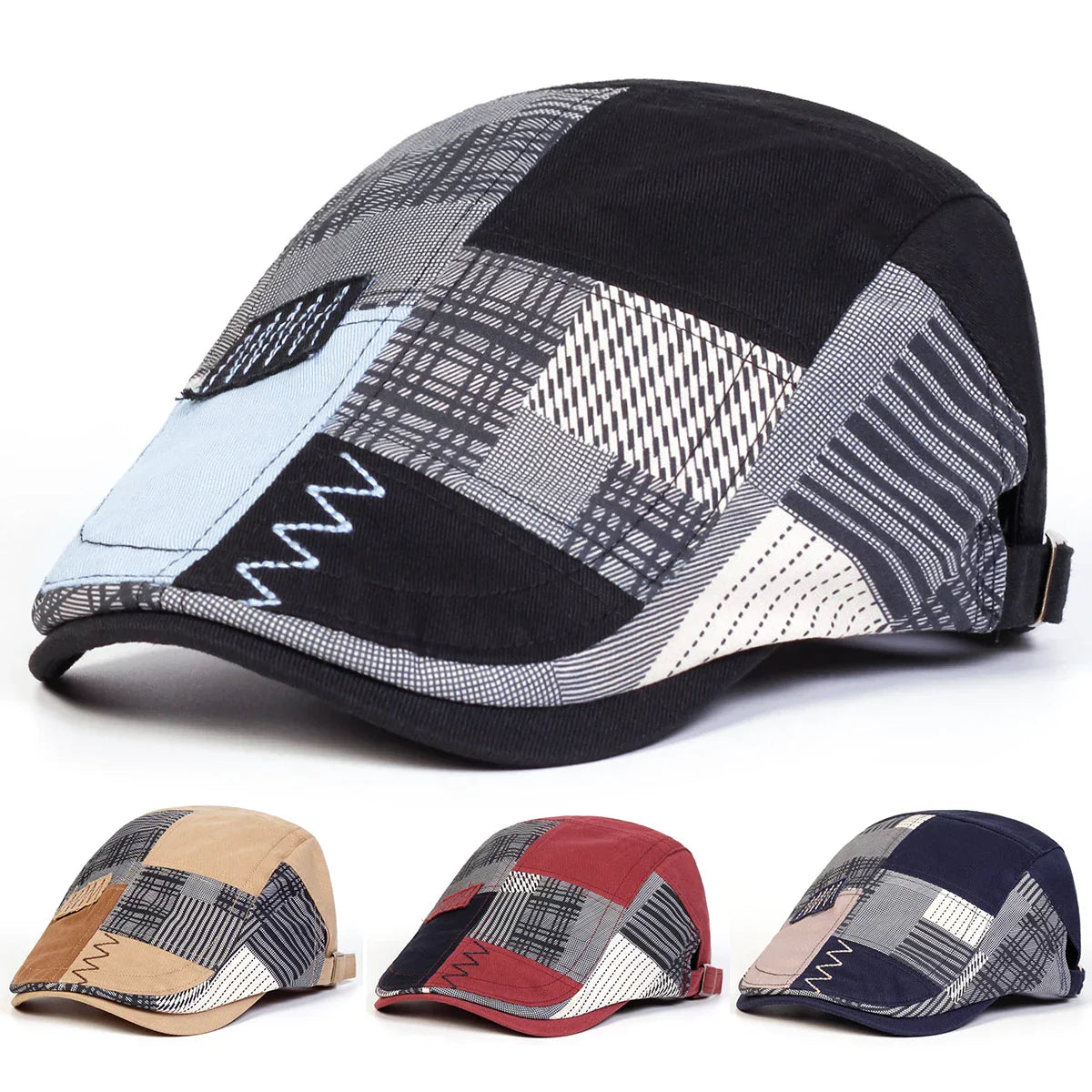 Cazel | Casquette patchwork pour homme