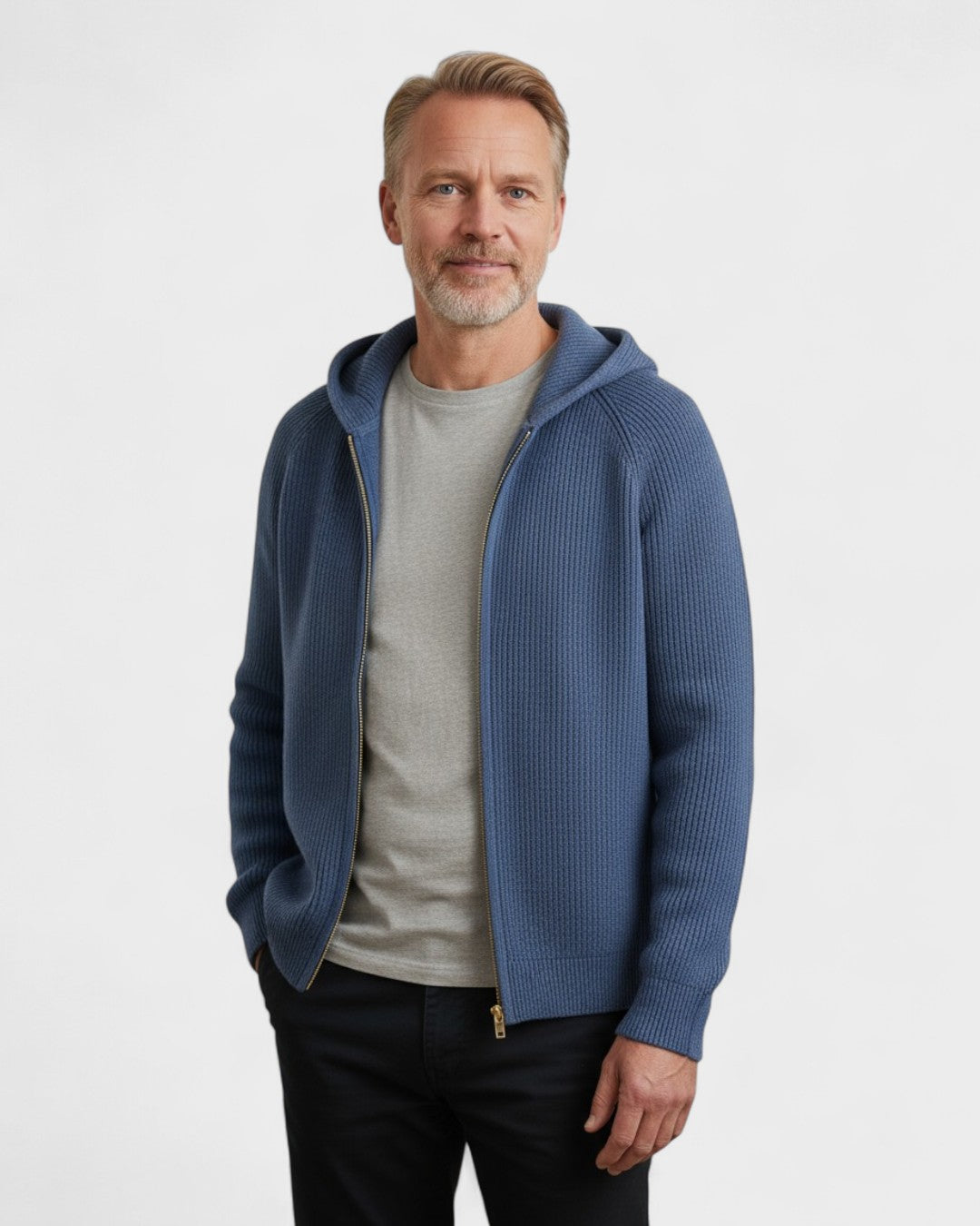 Tobias™ | Cardigan en laine mérinos