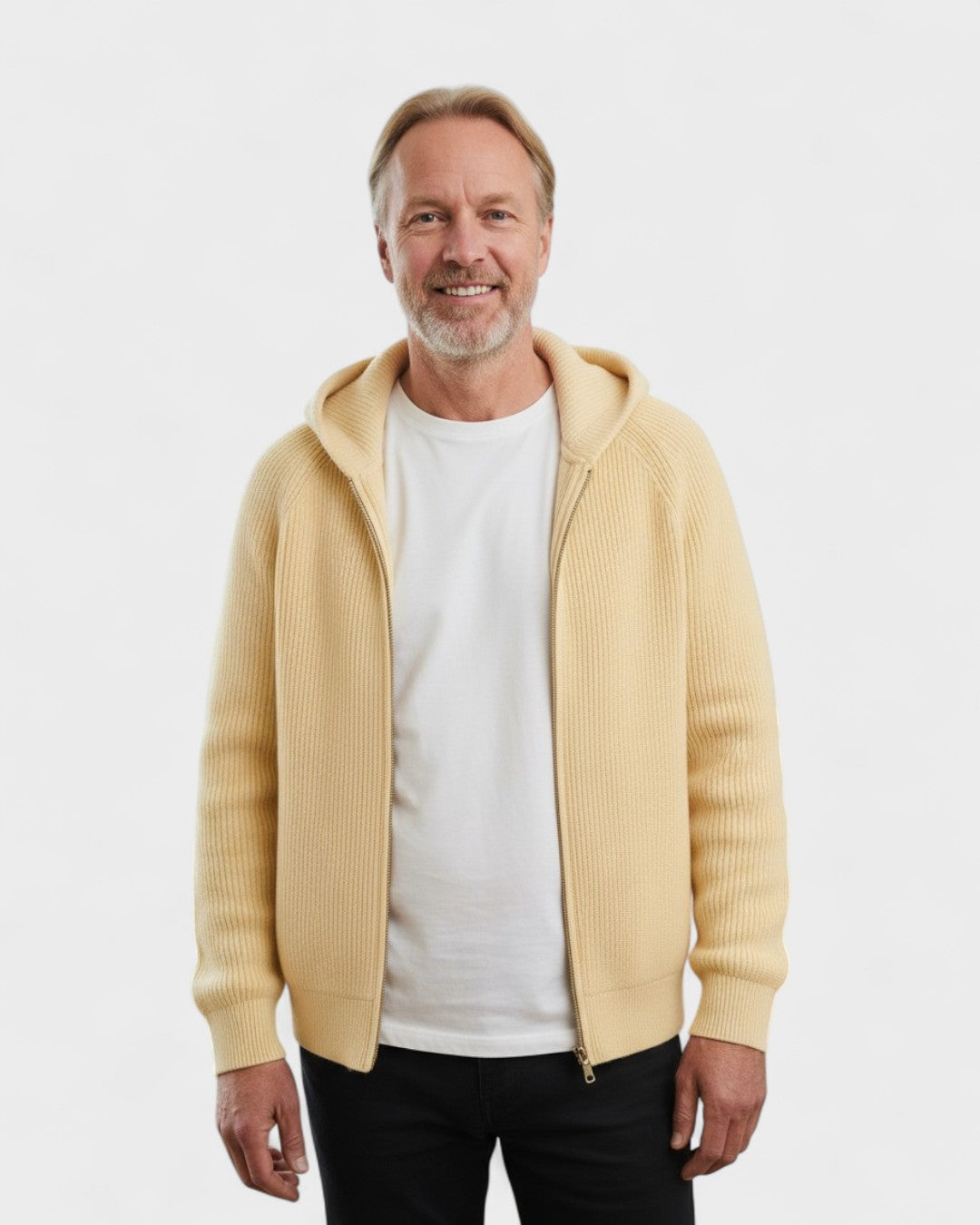 Tobias™ | Cardigan en laine mérinos