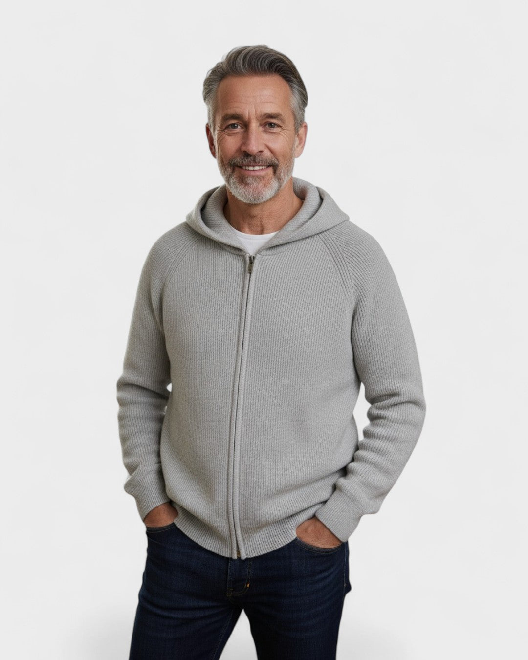 Tobias™ | Cardigan en laine mérinos