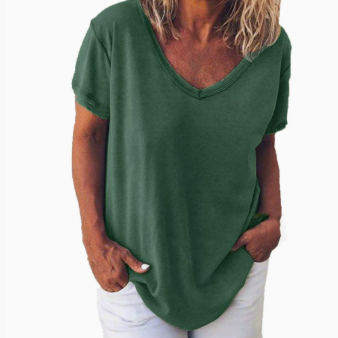 Edith | Chemise Manches Courtes Pour Femmes