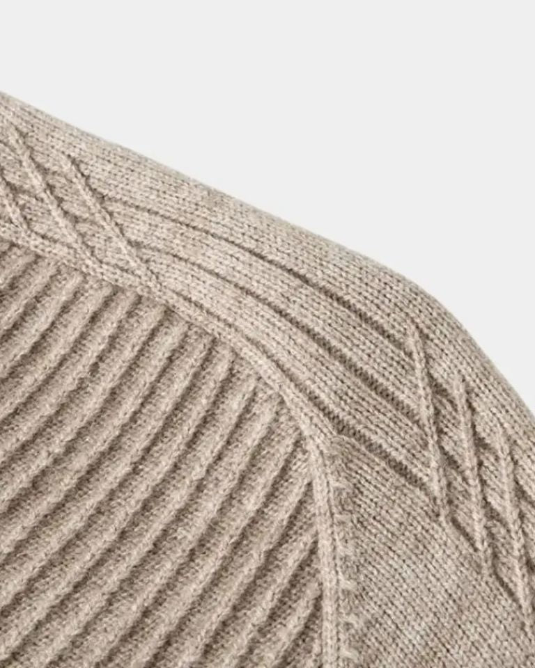 Vilhelm™ | Pull Basique avec Demi-Zip