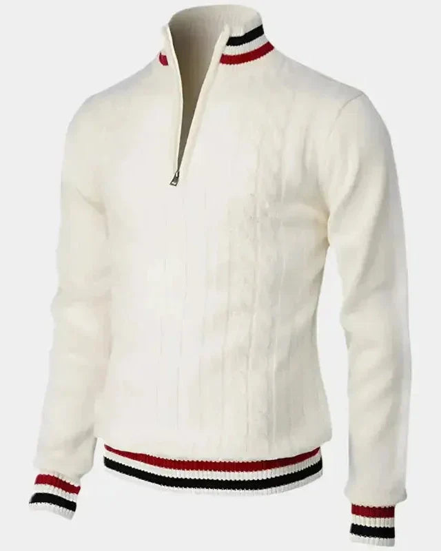William™ | Pull Basique à Col Montant