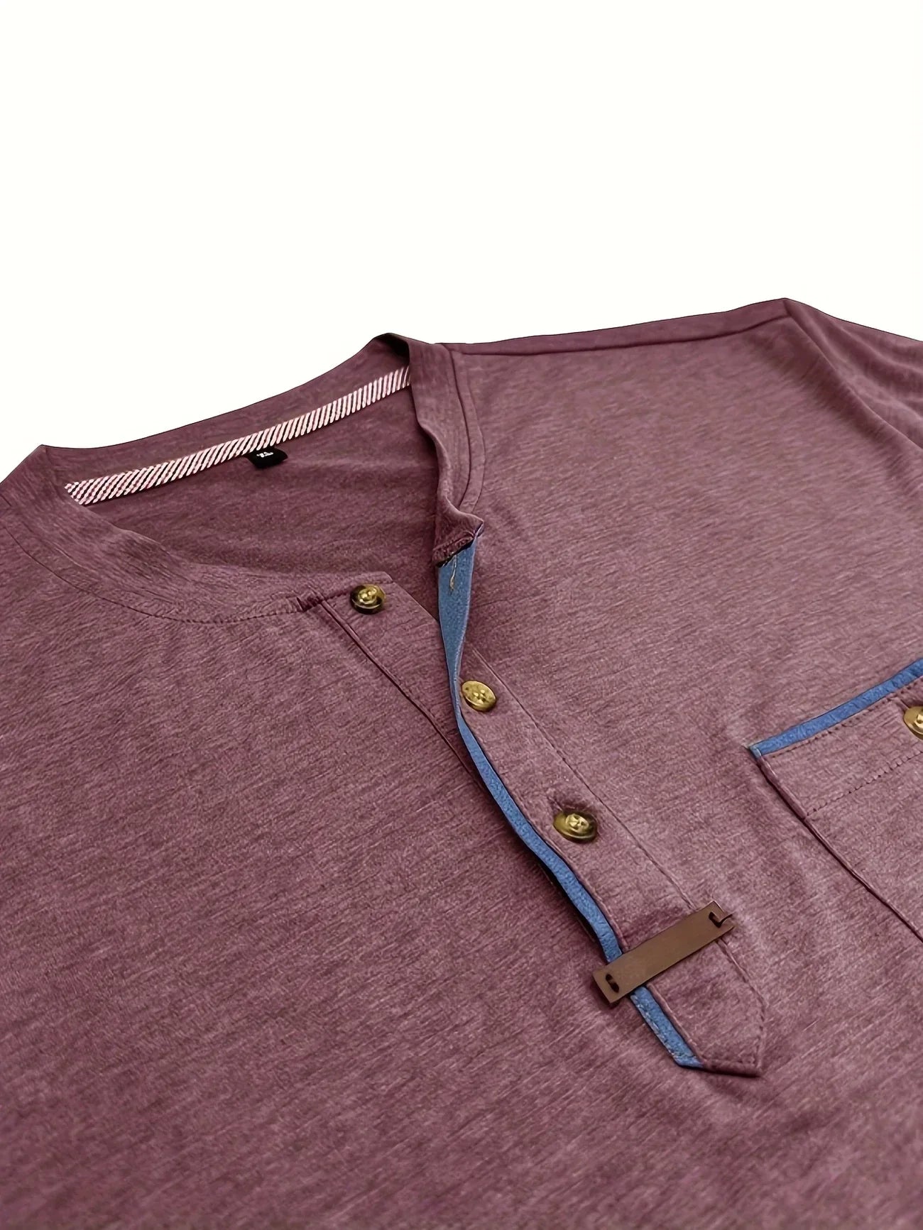 Cazel | T-shirt col rond élégant avec poche