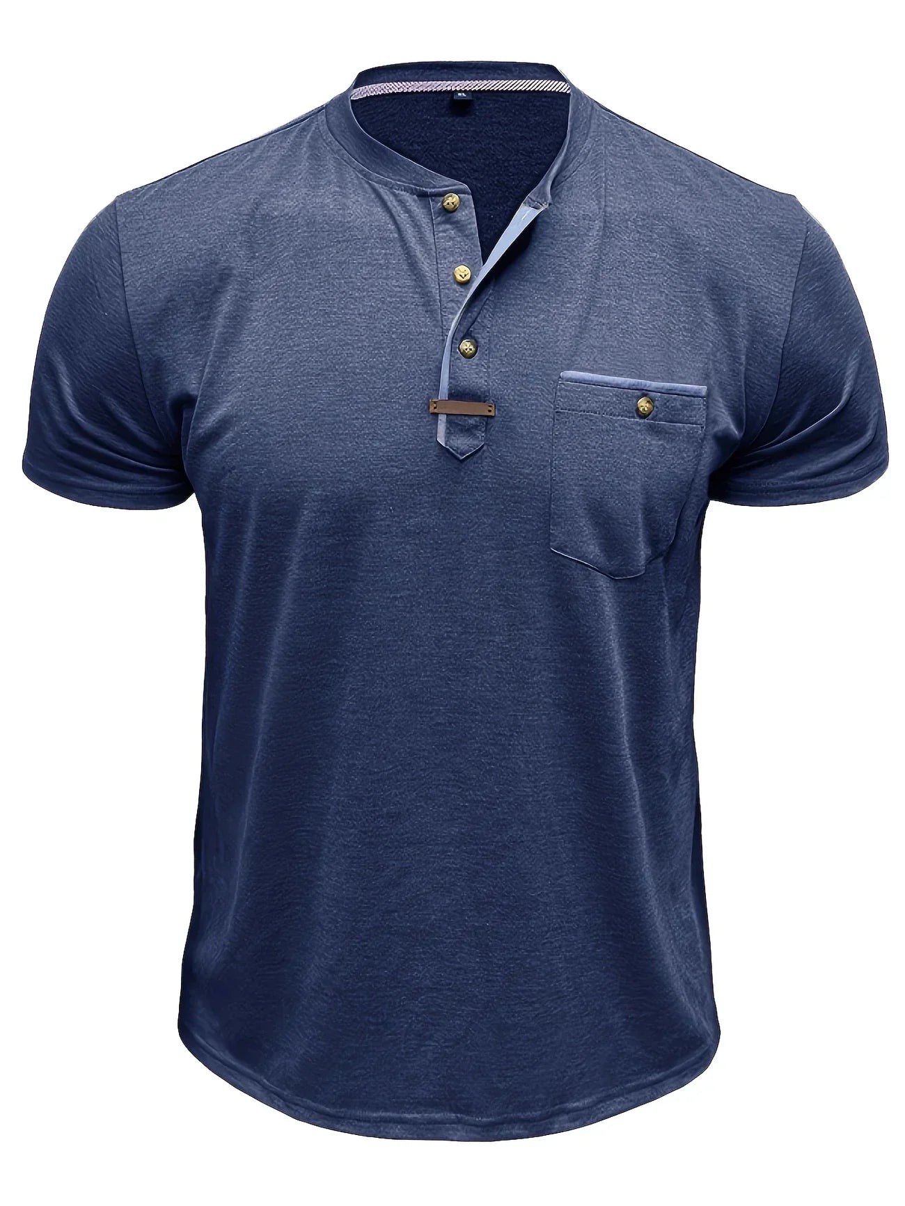 Cazel | T-shirt col rond élégant avec poche