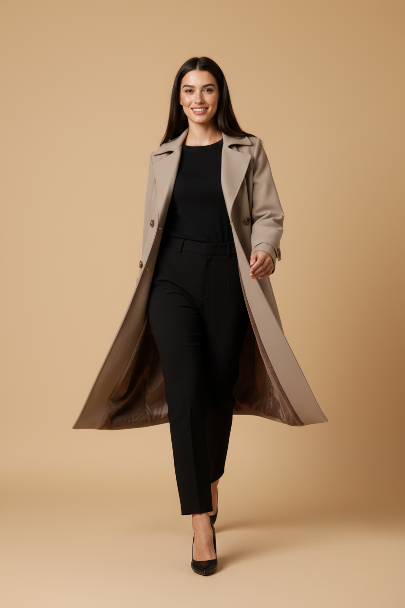 Luisa™ | Trench Élégant