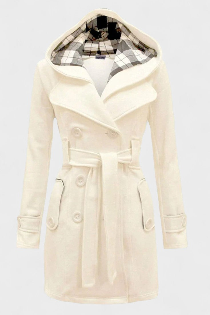 Leona™ | Manteau élégant à double boutonnage