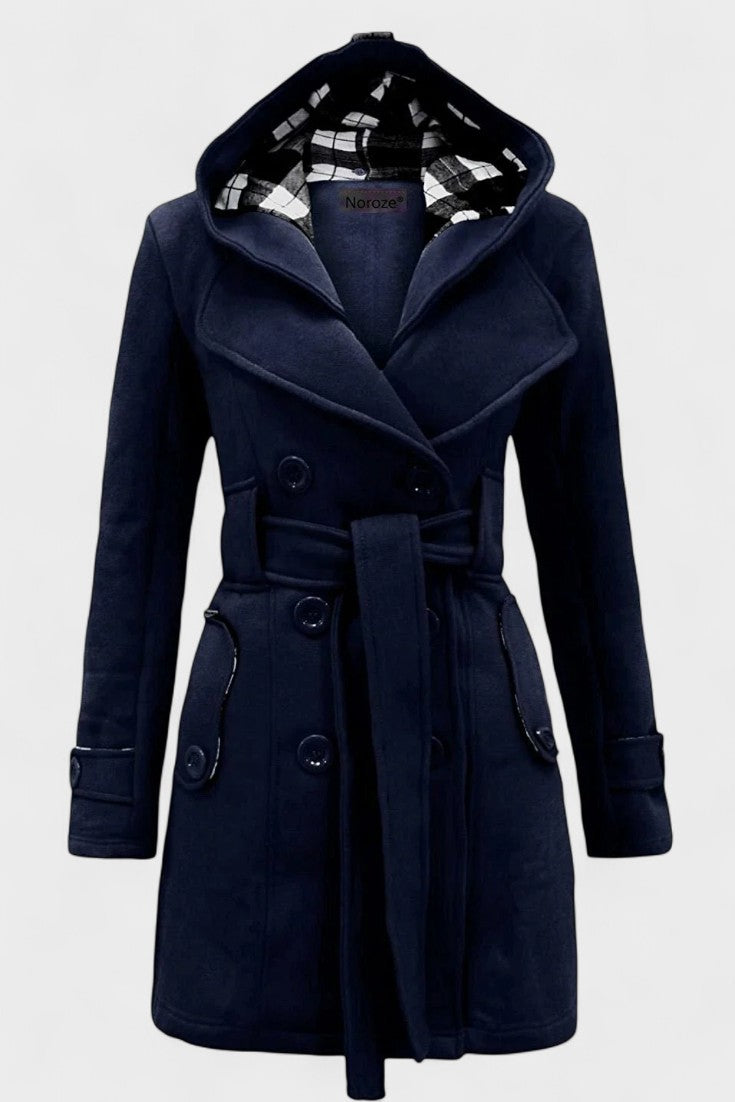 Leona™ | Manteau élégant à double boutonnage