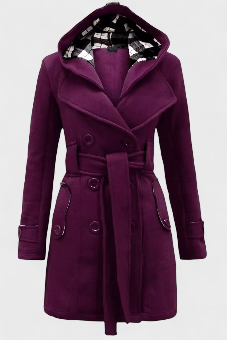 Leona™ | Manteau élégant à double boutonnage