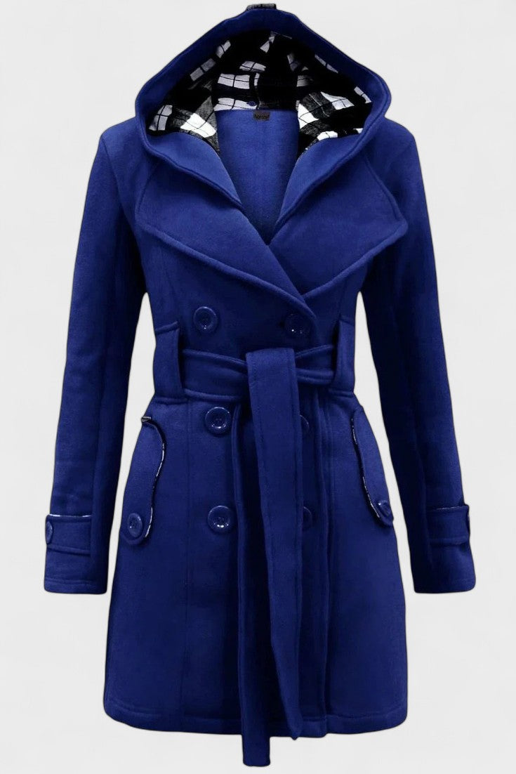 Leona™ | Manteau élégant à double boutonnage