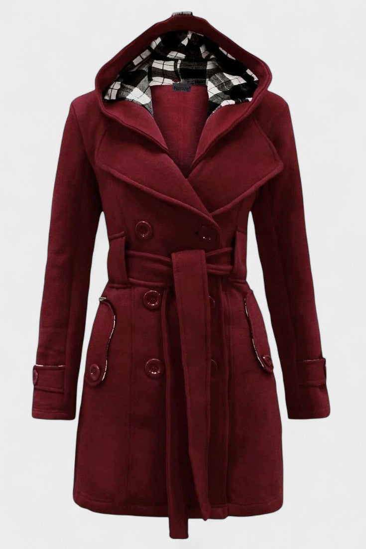 Leona™ | Manteau élégant à double boutonnage