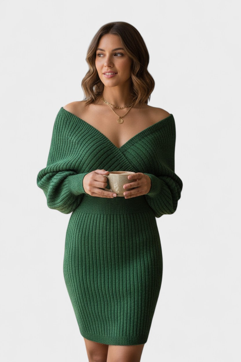 Klara™ | Robes élégantes avec décolleté en V