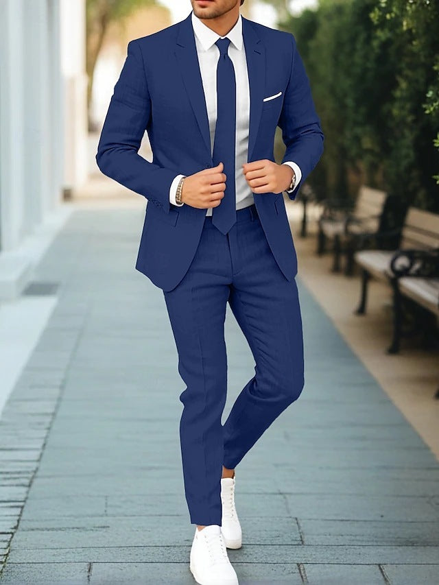 Leblanc™ | Costume en lin pour homme