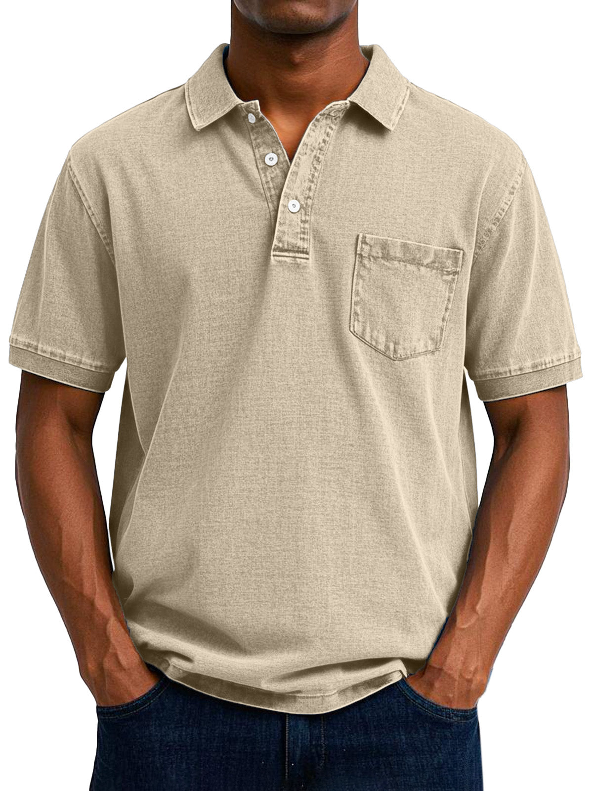 Cazel  | Chemise Polo Vintage Décontractée pour Homme