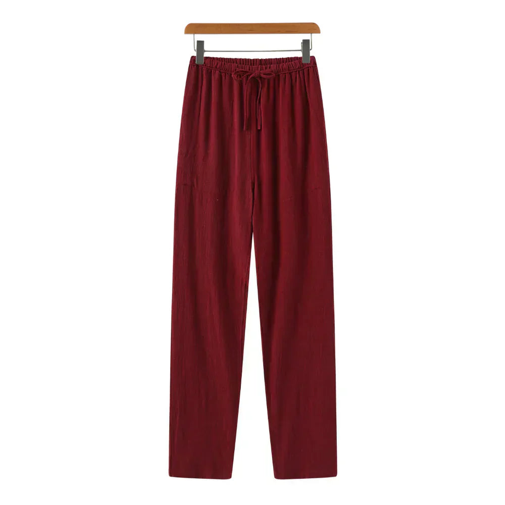 Cazel | Pantalon slim en lin