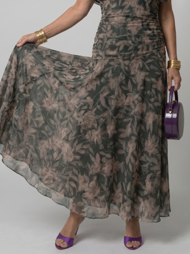 Milena  | Robe Midi à Bretelles