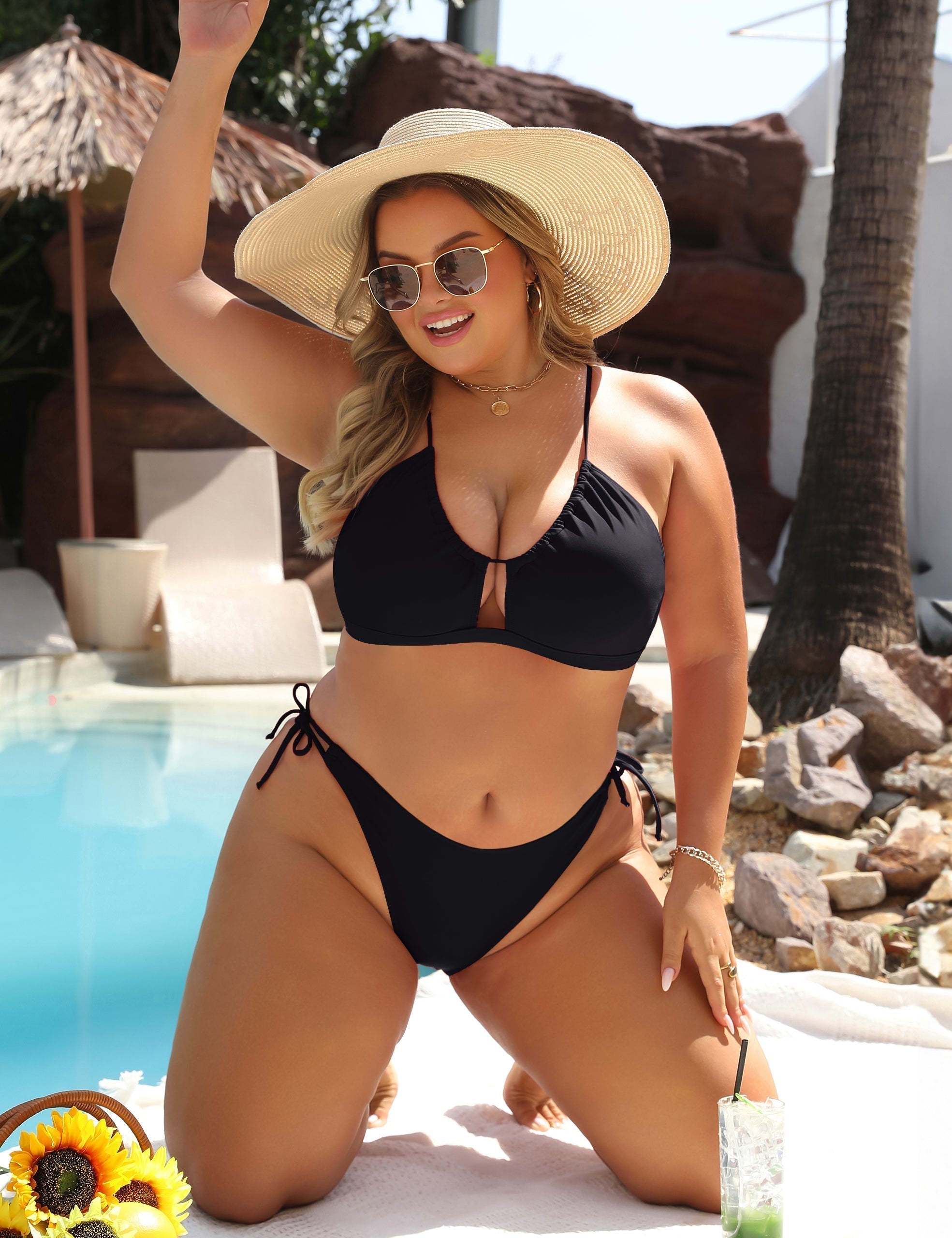 Kristīna | Ensemble de bikini réglable avec une coupe qui met en valeur la silhouette