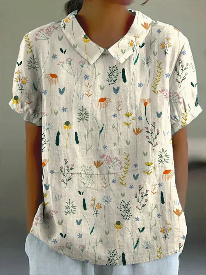 Blouse Raelyn Wildflower - L'essence de l'été dans les tons pastels