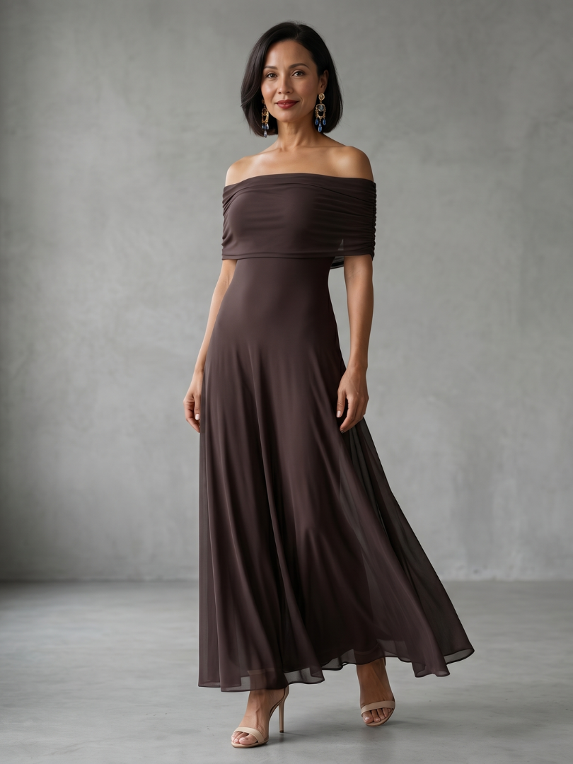 Kristina  | Robe Midi à Dos Nu