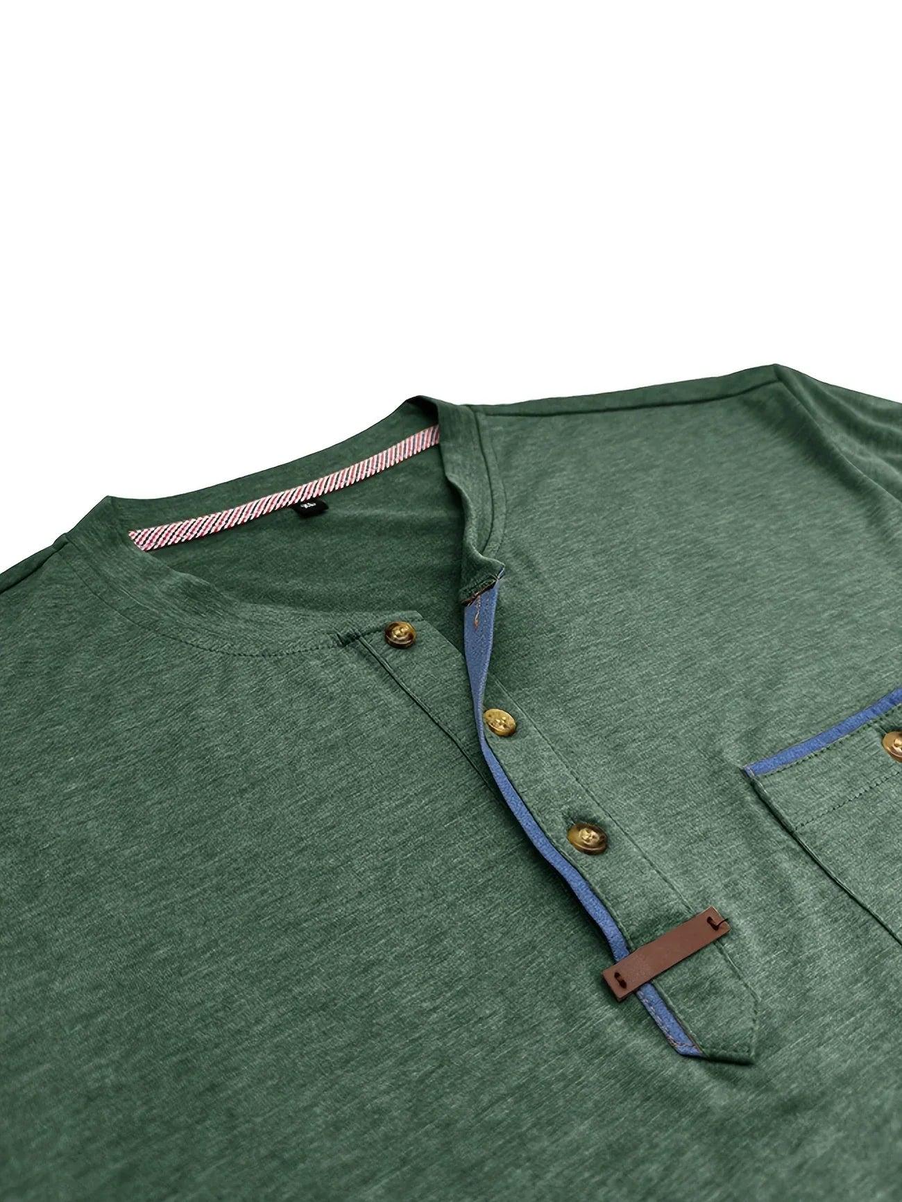 Cazel | T-shirt col rond élégant avec poche