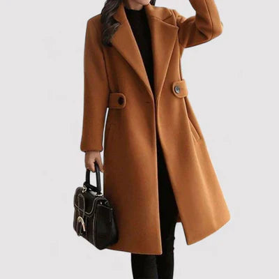 Päivi™ | Manteau en laine avec ceinture