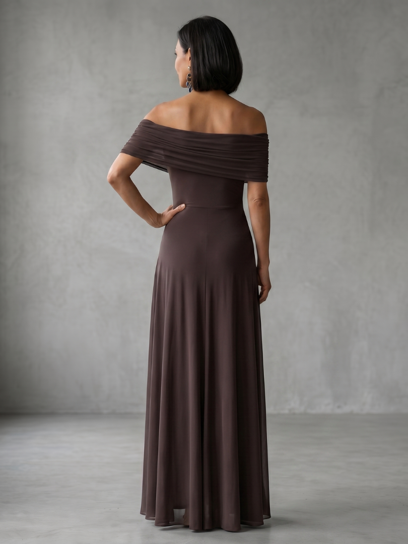 Kristina  | Robe Midi à Dos Nu