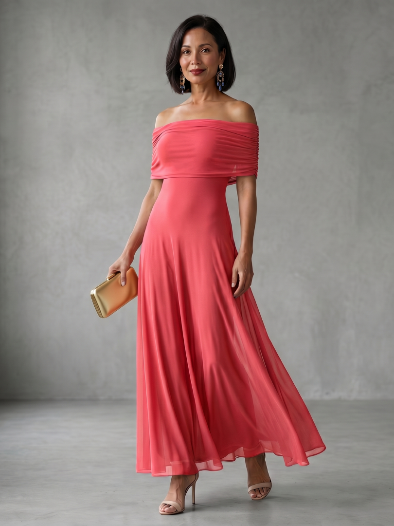Kristina  | Robe Midi à Dos Nu
