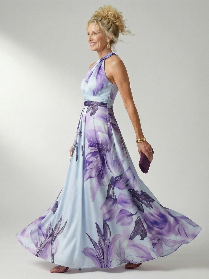 Jasmina  | Robe Maxi Fleurie Lagana