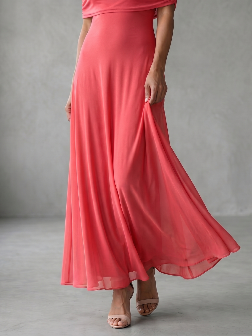 Kristina  | Robe Midi à Dos Nu