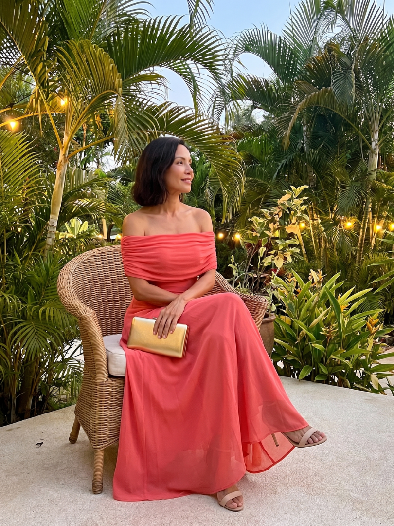 Kristina  | Robe Midi à Dos Nu
