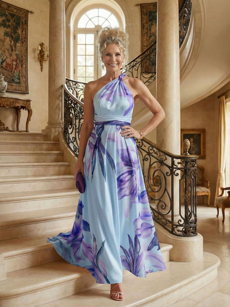 Jasmina  | Robe Maxi Fleurie Lagana