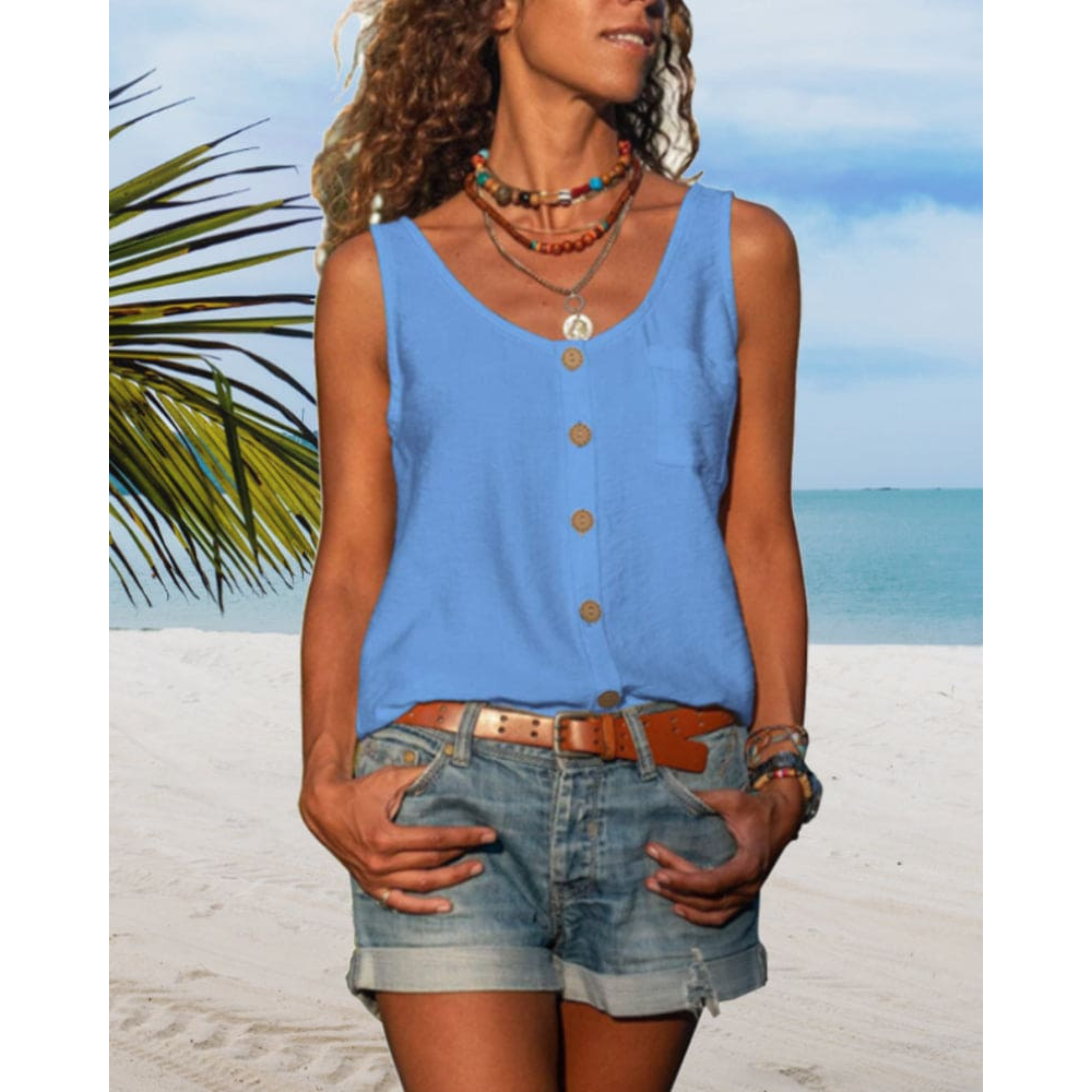 Belinda | Top fluide pour homme | Moderne