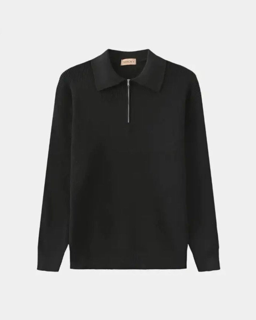 David™ | Pull Polo avec Zip