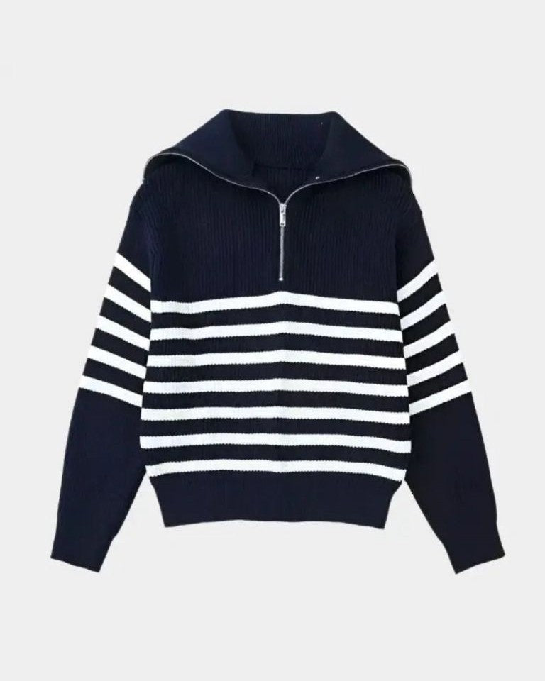 Felix™ | Pull en Maille à Rayures