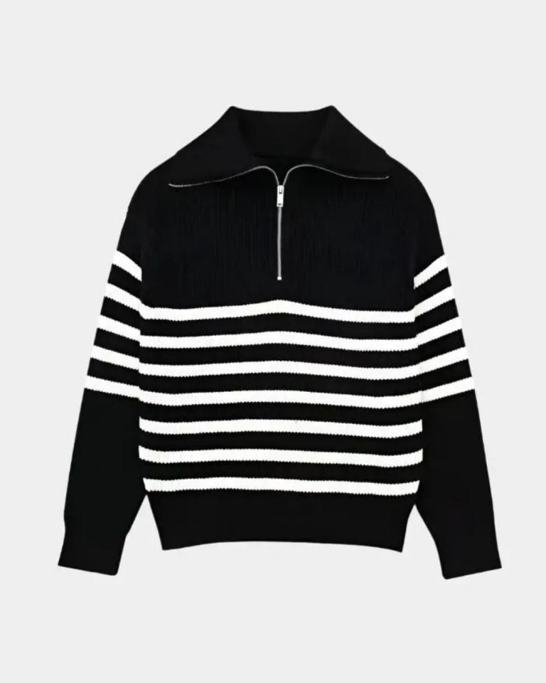 Felix™ | Pull en Maille à Rayures